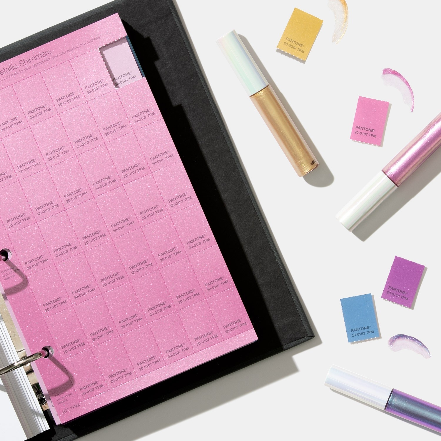 PANTONE TPM閃光金屬色手冊 