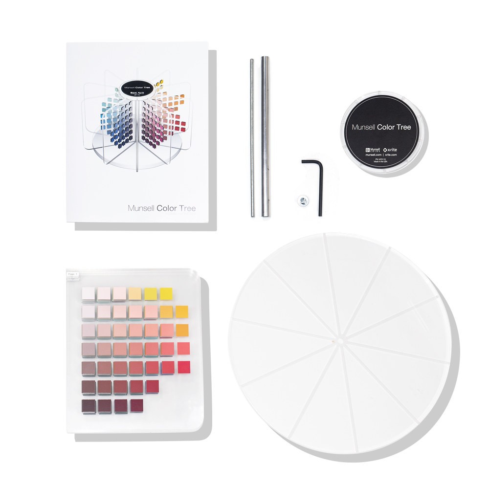 Munsell色彩樹 Munsell Color Tree色彩立體模型