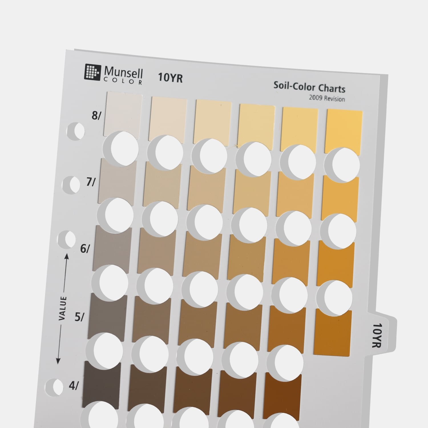 Munsell孟塞爾土壤色彩圖表(耐洗型)