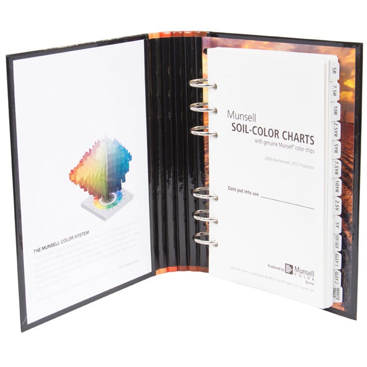 Munsell孟塞爾土壤色彩圖表(耐洗型)