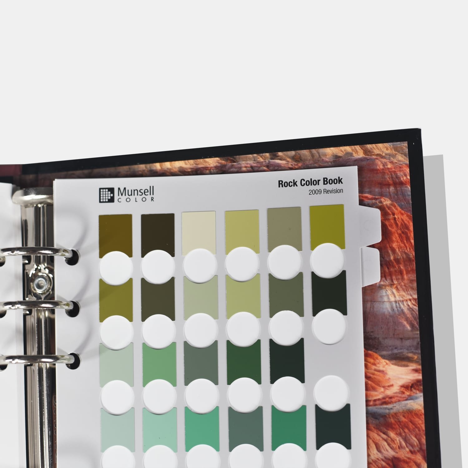 孟塞爾巖石色彩圖表