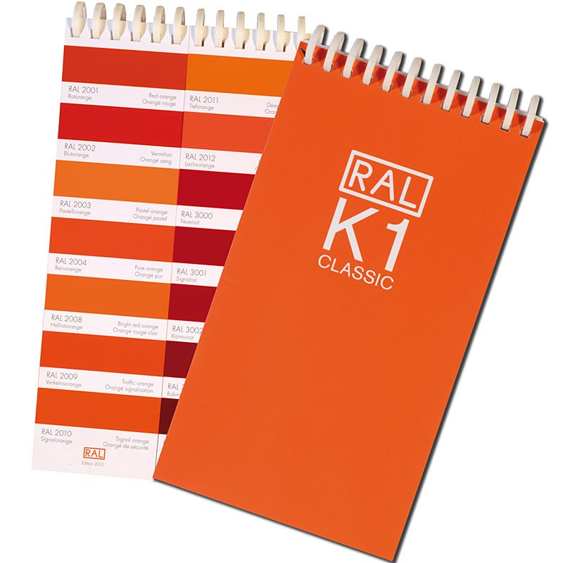 RAL勞爾色卡 K1色彩工具