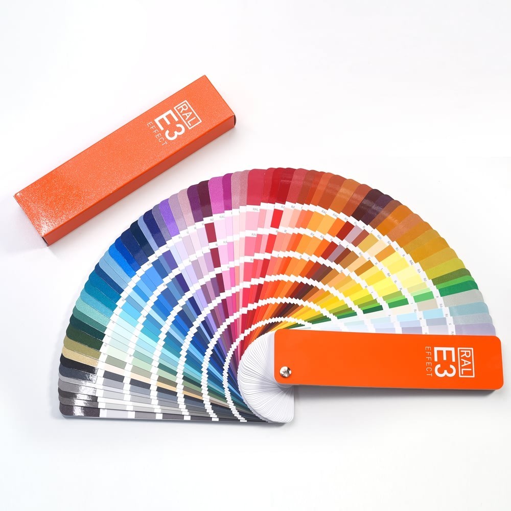 2021新版RAL勞爾色卡E3實色/金屬色 490種顏色 70種閃光金屬色、420種水性純色