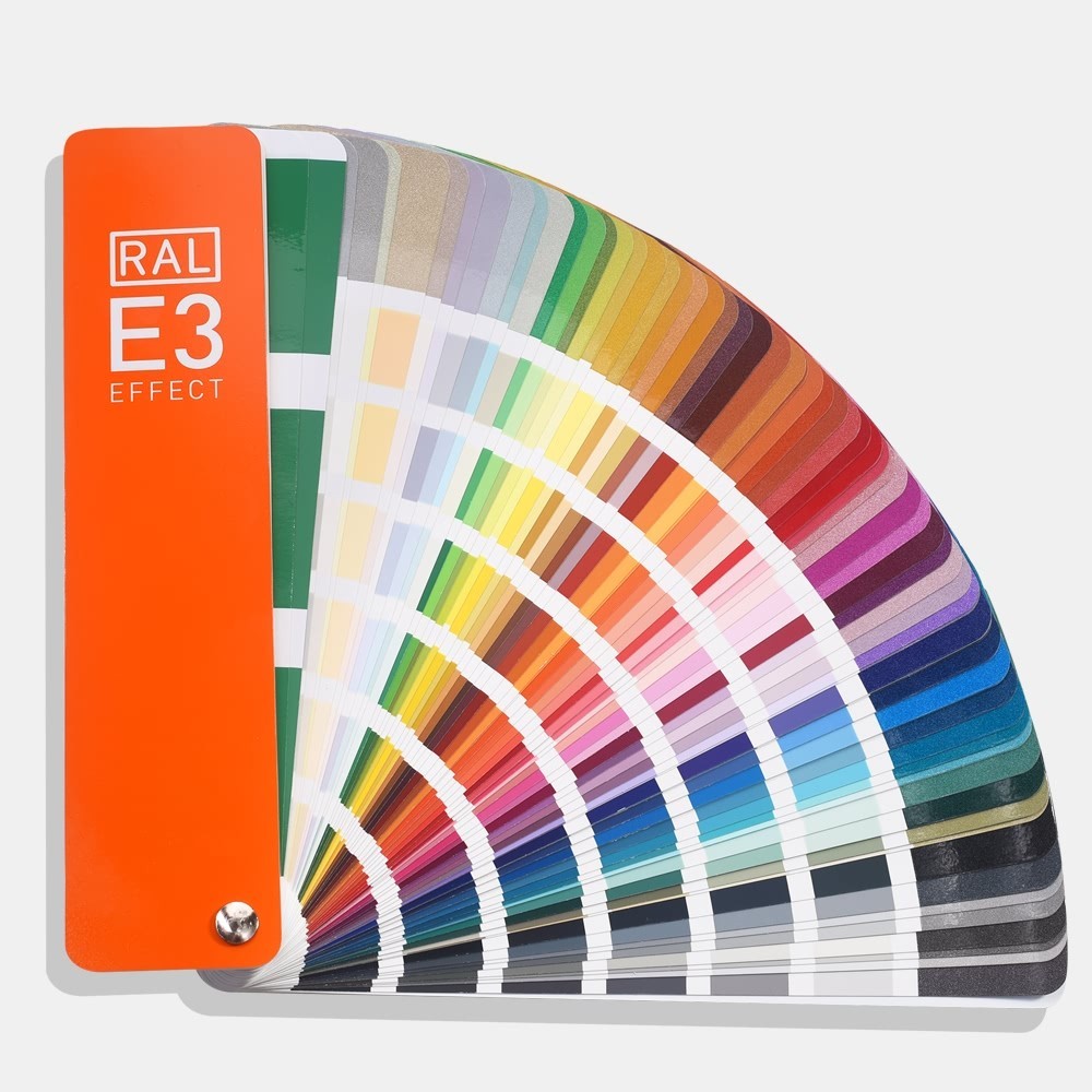 2021新版RAL勞爾色卡E3實色/金屬色 490種顏色 70種閃光金屬色、420種水性純色