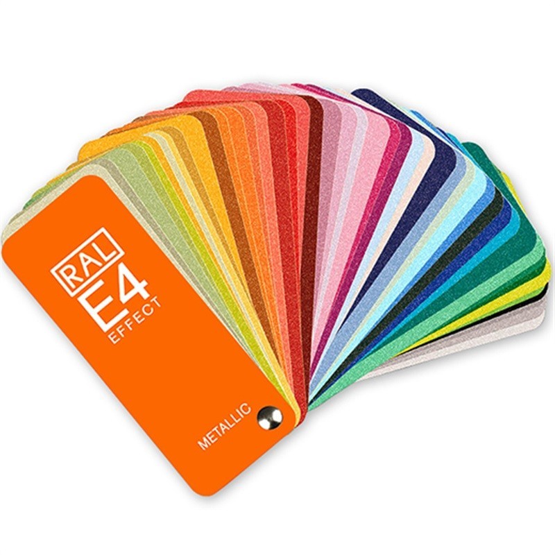 勞爾RAL E4閃光金屬色卡