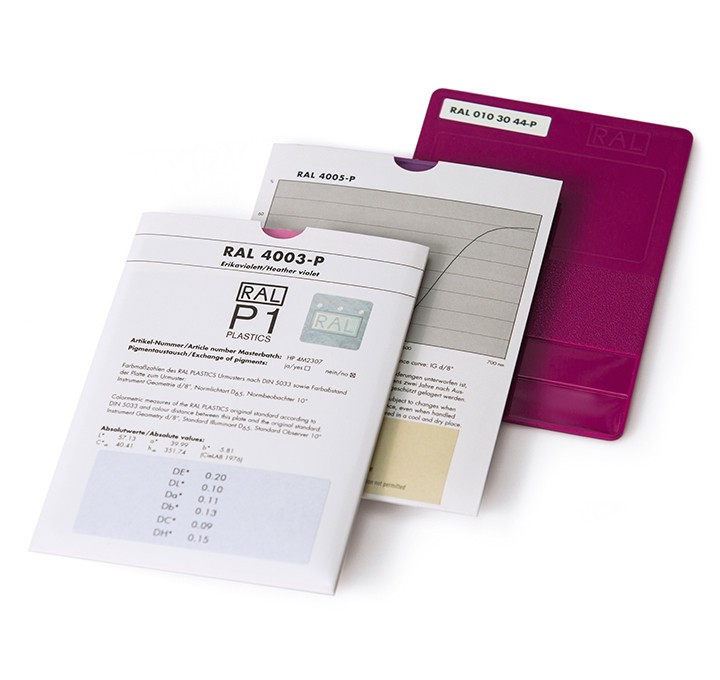 德國(guó)RAL勞爾色卡P1塑膠色卡套裝