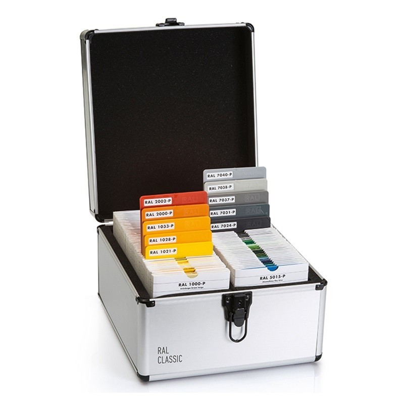 德國(guó)RAL勞爾色卡P1塑膠色卡套裝