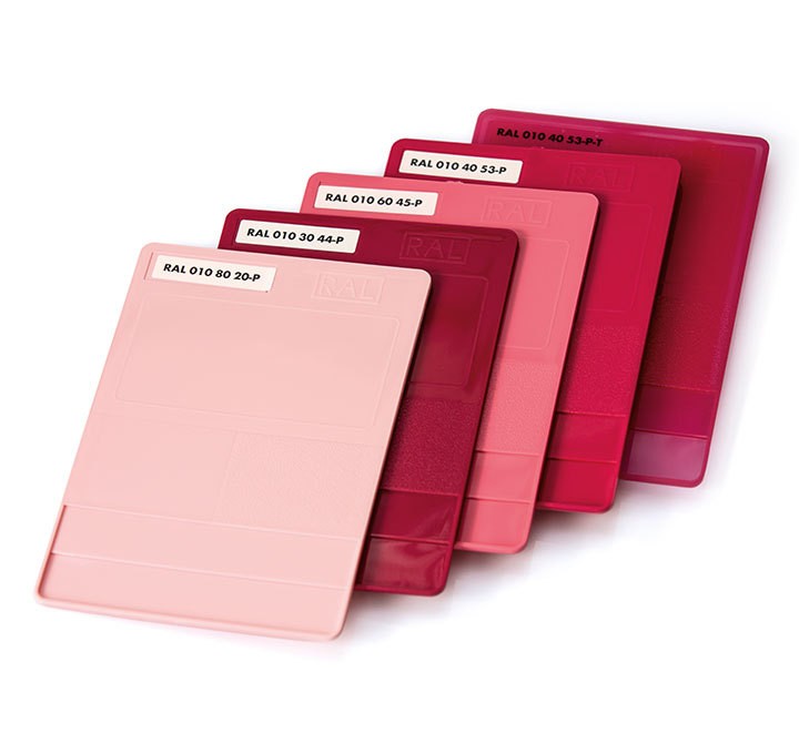 德國RAL勞爾色卡P2透明+不透明塑膠色卡套裝 單片訂購