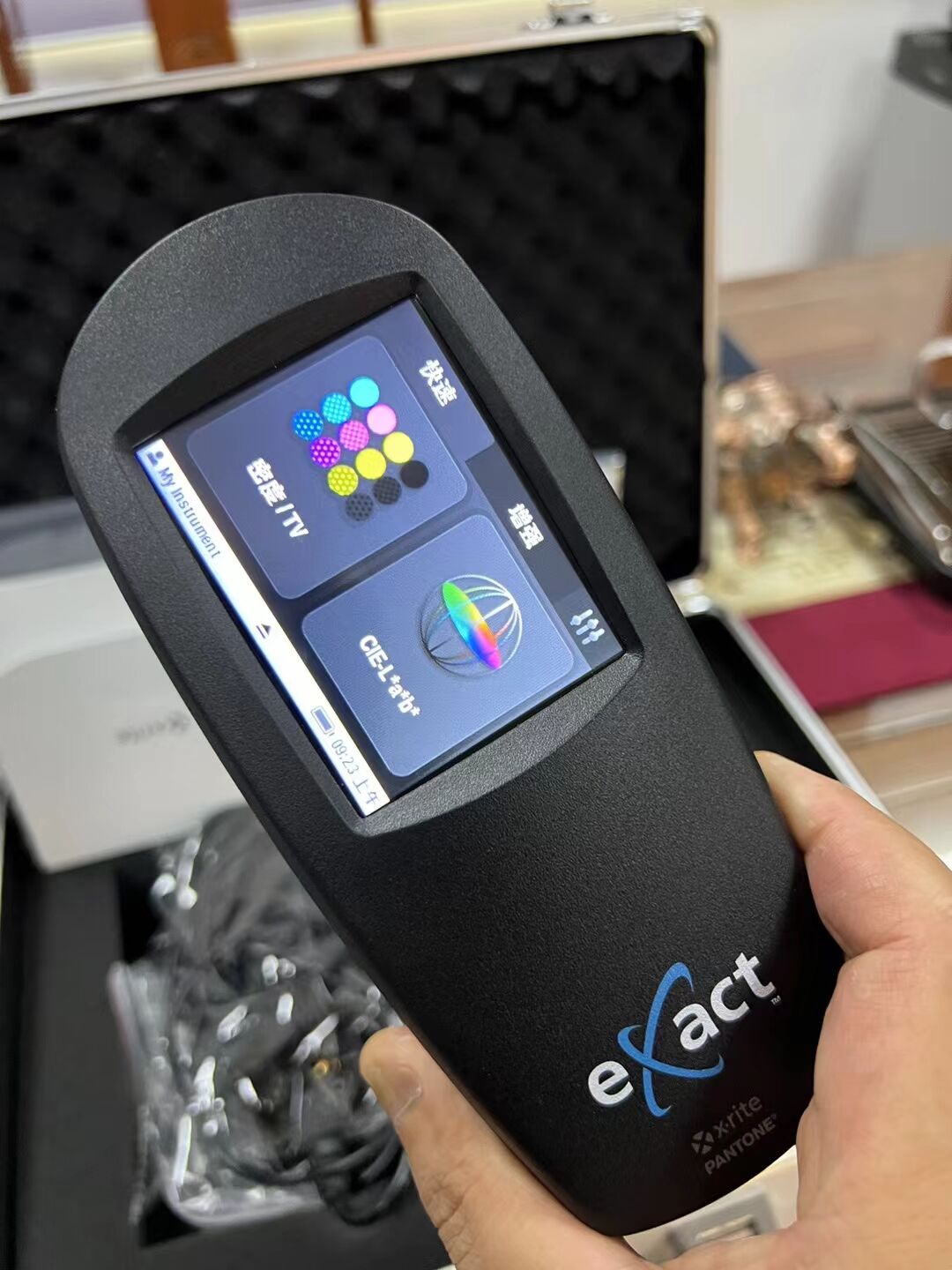 二手X-rite愛色麗 eXact便攜式分光光度儀（光度計）