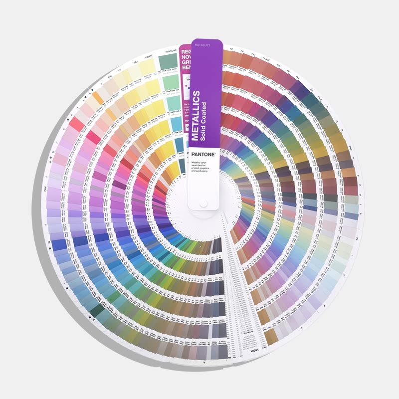 新版PANTONE金屬色卡