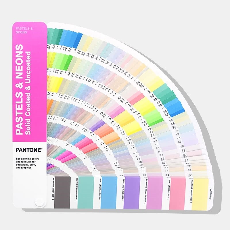 新版PANTONE粉彩色霓虹色