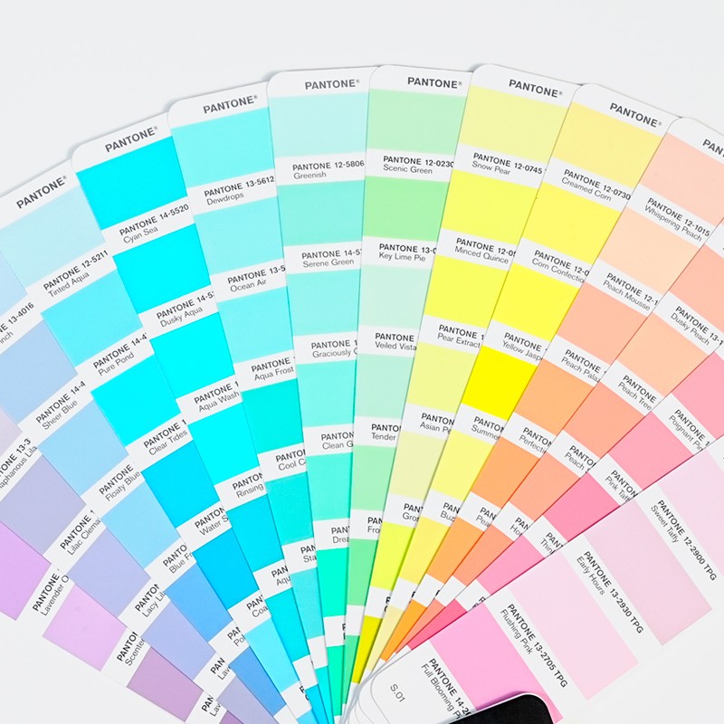 2024新版PANTONE TPG扇形色卡175種新增色獨(dú)立補(bǔ)充版