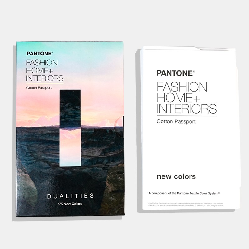 2024新版PANTONE TCX色卡棉布版通行證175種新增色獨立補充頁