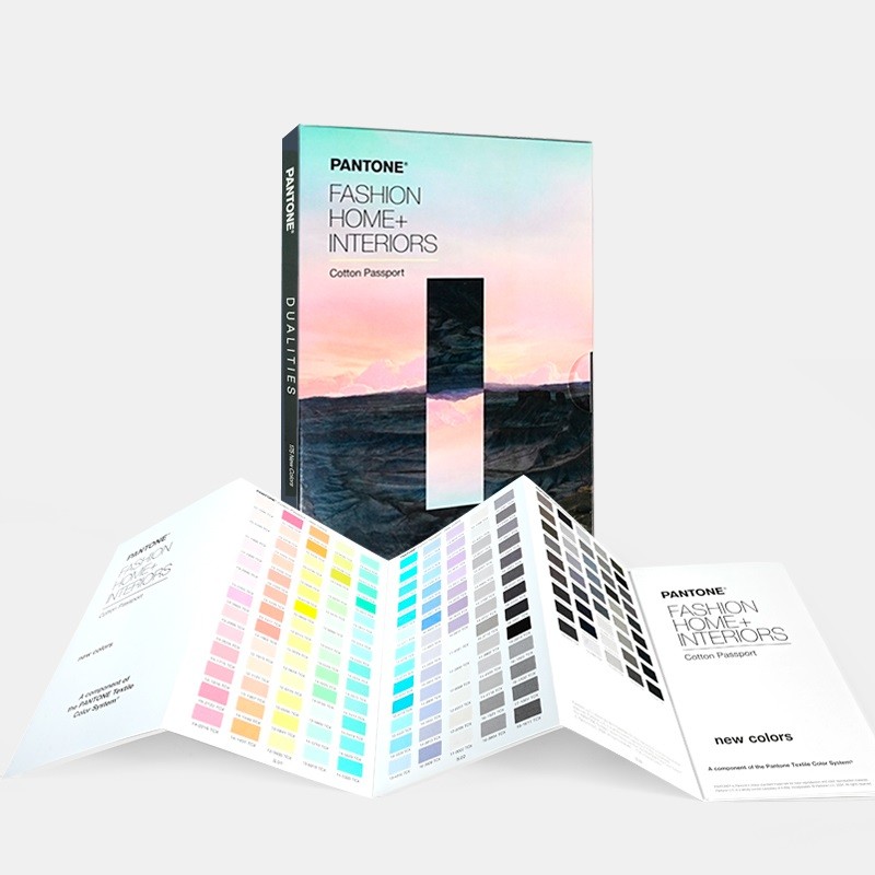 2024新版PANTONE TCX色卡棉布版通行證175種新增色獨立補充頁