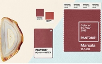 PANTONE 2015年度色：瑪薩拉酒紅(18-1438)
