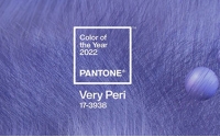 PANTONE 2022年度色：長春花藍17-3938 VERY PERI