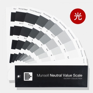  Munsell明度精選色卡-光面版本