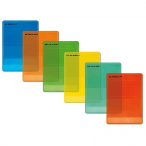 德國RAL勞爾色卡P2透明+不透明塑膠色卡套裝 單片訂購