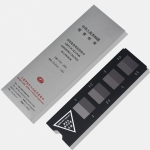 評定沾色用灰色樣卡