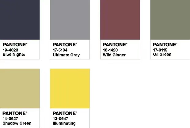 PANTONE 2021年度色:亮麗黃(13-0647)&極致灰(17-5104)(圖20)