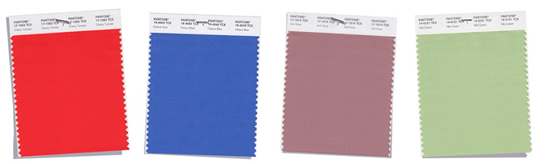 2018春夏倫敦時(shí)裝周共選出了男/女裝12大色彩(圖2)