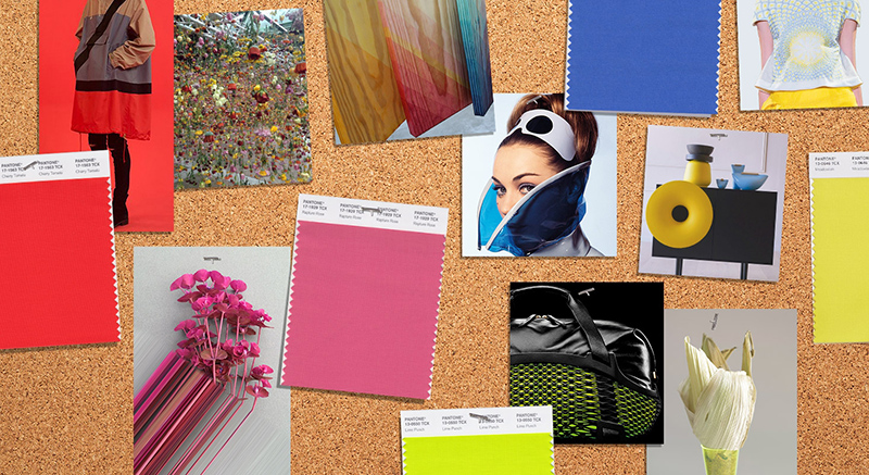 2018春夏倫敦時(shí)裝周共選出了男/女裝12大色彩(圖1)