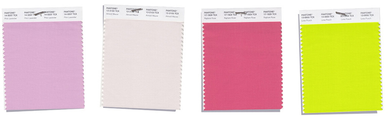 2018春夏倫敦時(shí)裝周共選出了男/女裝12大色彩(圖4)