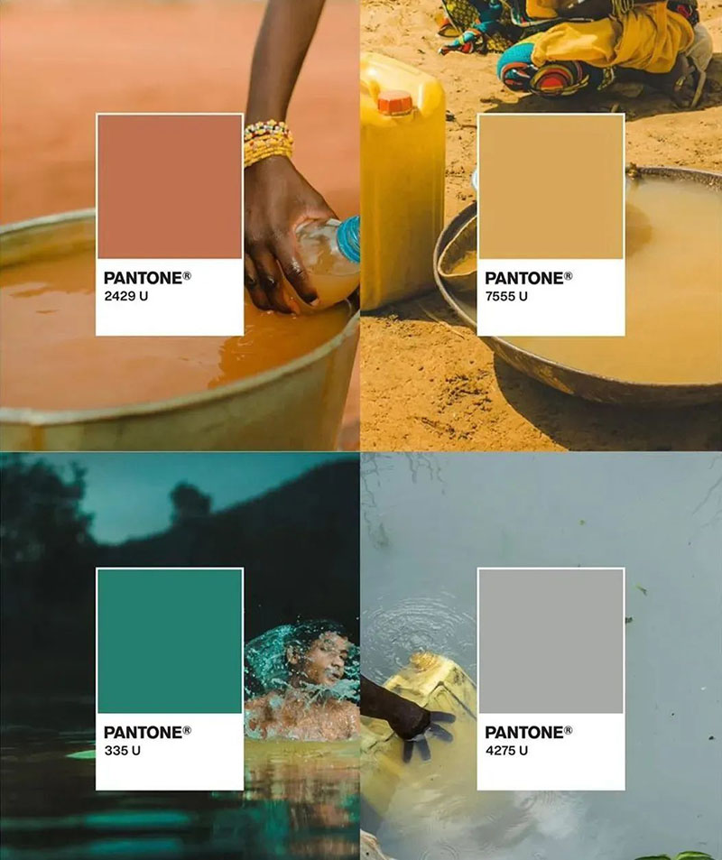 PANTONE通過(guò)公益項(xiàng)目“臟水的顏色”，以提高公眾對(duì)水資源危機(jī)的認(rèn)識(shí)(圖3)