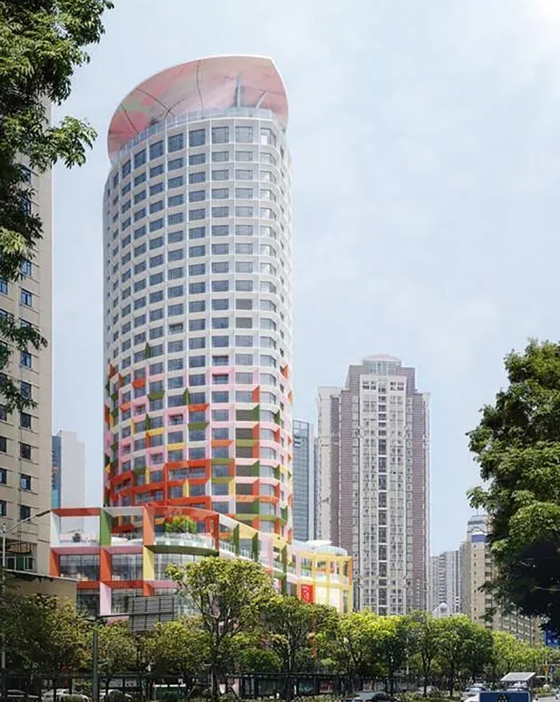 深圳婦兒大廈改造，建筑主體色彩或?qū)⒊蔀榻裹c(diǎn)(圖2)