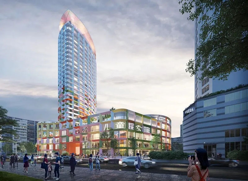 深圳婦兒大廈改造，建筑主體色彩或?qū)⒊蔀榻裹c(diǎn)(圖3)