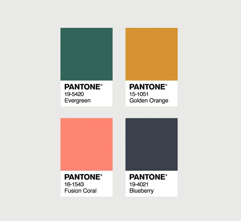 pantone多色搭配 pantone多色搭配