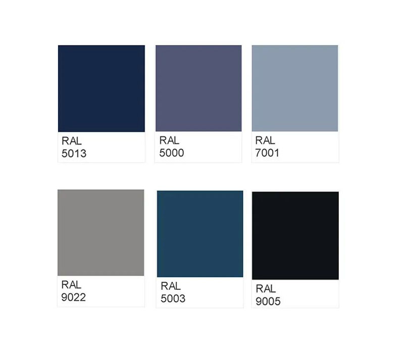 RAL鈷藍色調(diào)色板 RAL鈷藍色調(diào)色板