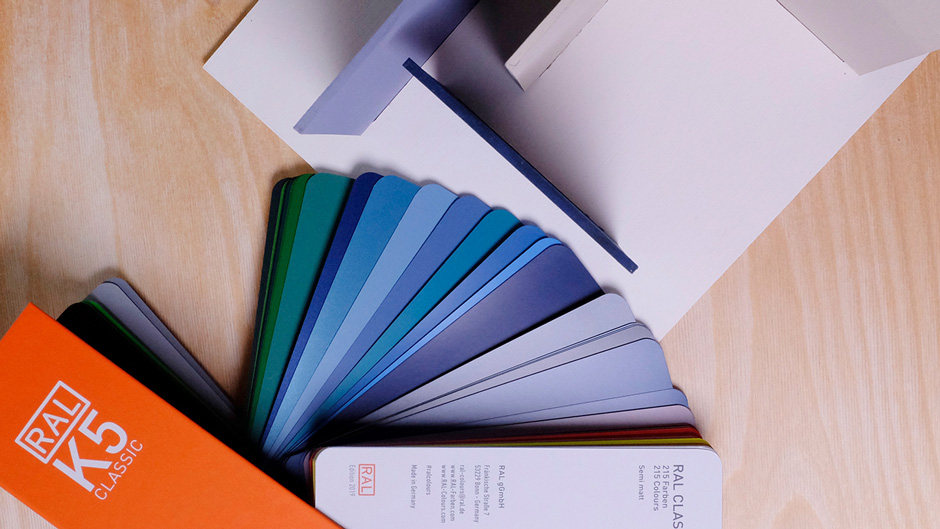 RAL勞爾K5色卡扇形版(啞光版本)(圖2)