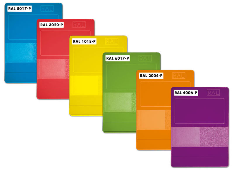 德國(guó)RAL勞爾色卡P1塑膠色卡套裝(圖3)