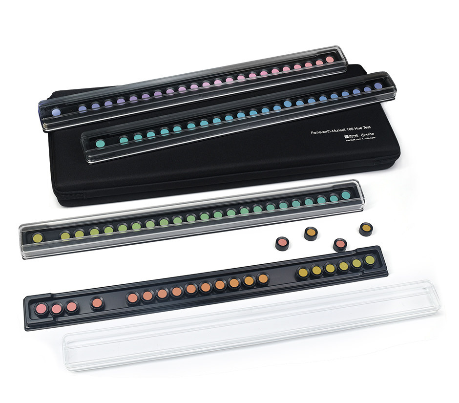 MUNSELL色相測試色棋 孟塞爾色彩視覺100檢測系統(tǒng)(圖9)