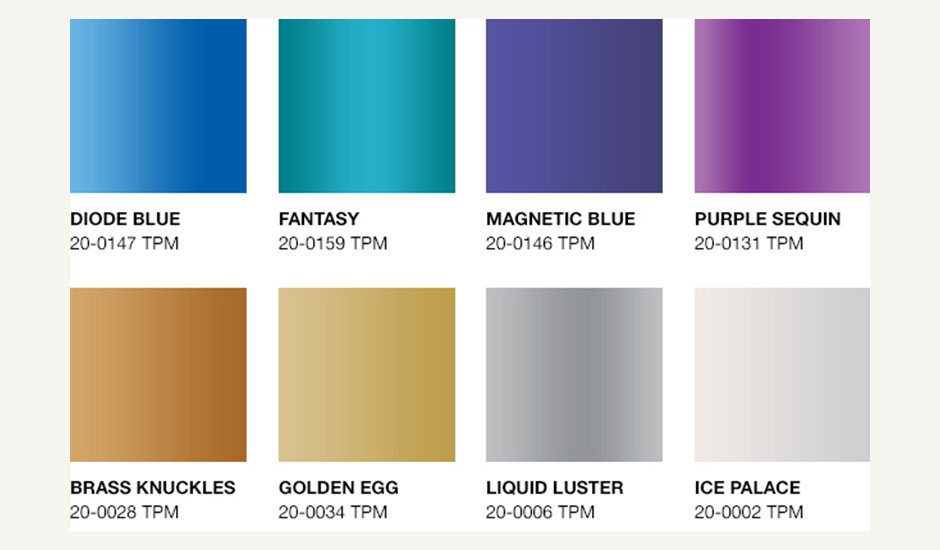 PANTONE TPM閃光金屬色手冊 (圖4)